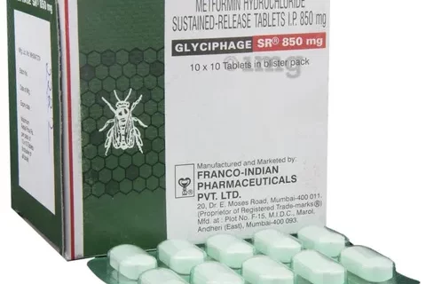 Glyciphage SR 850mg Tablet